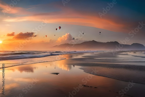 sunset on the sea © Muhammad Naeem