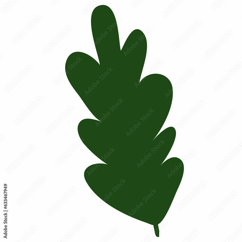 Leaves for decoration and design. Leaves for decoration and design.
