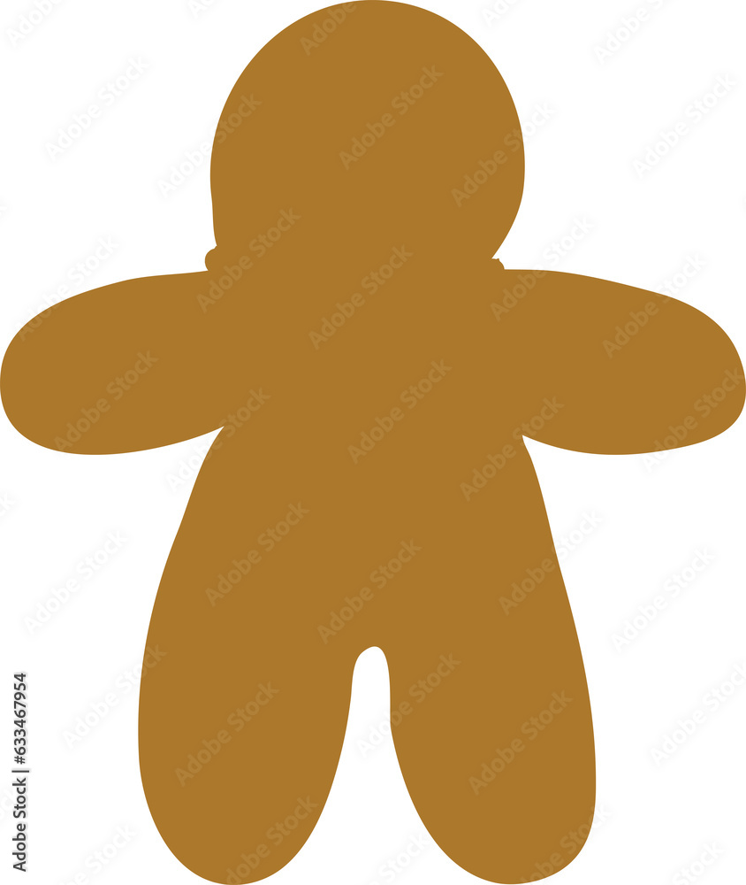 Gingerbread man for decoration and design.
Gingerbread man for decoration and design.