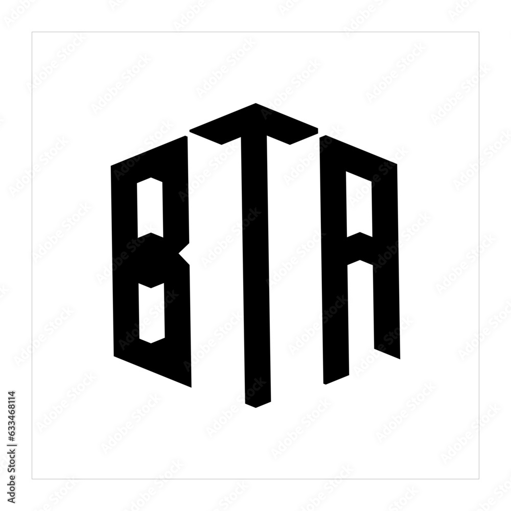 Initial BTA letter luxury beauty flourishes ornament monogram logo Swoosh Letter Logo Design for business and company identity. Water Wave BTA Logo with modern trendy Initial BTA letter luxury beauty flourishes ornament monogram logo Swoosh Letter Logo Design for business and company identity. Water Wave BTA Logo with modern trendy