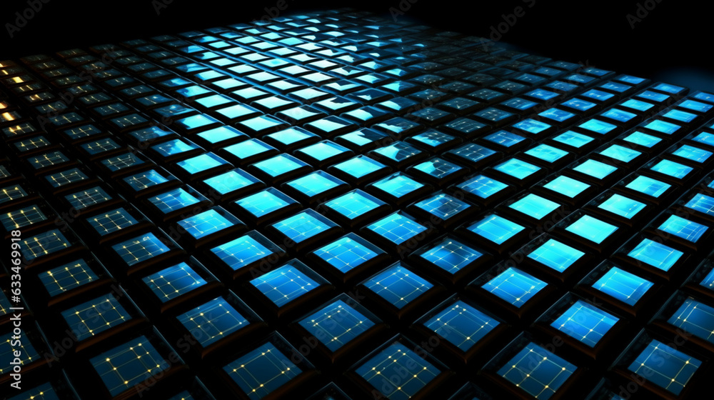 abstract background with squares abstract background with squares
