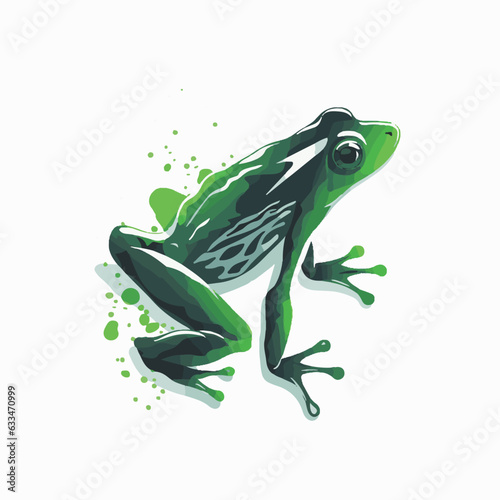 Logo vector illustration of an Frog photo