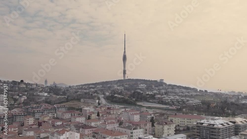 istanbul antenna tower photo