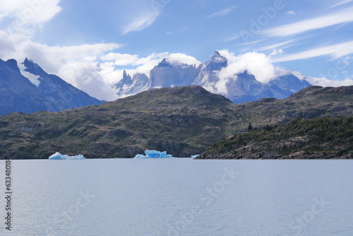 Fotografie, Tablou glaciar torres del paine
