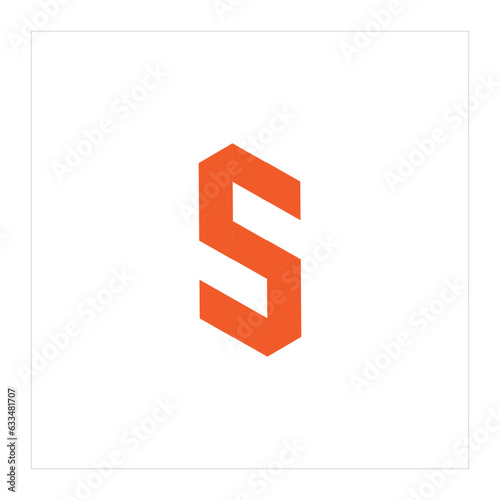 Initial S letter luxury beauty flourishes ornament monogram logo Swoosh Letter Logo Design for business and company identity. Water Wave S Logo with modern trendy