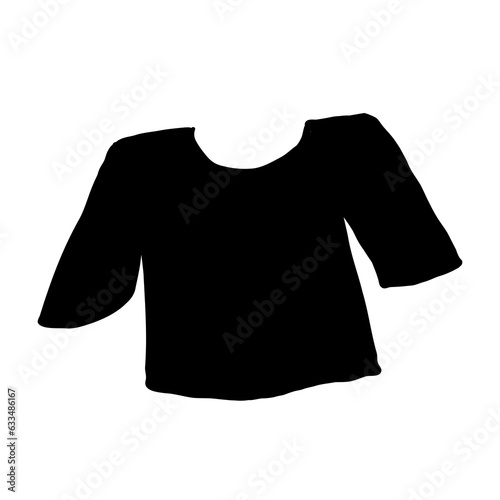 black t shirt
