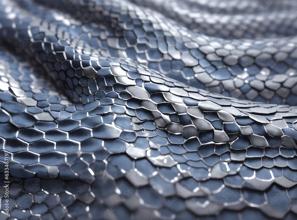 Obraz premium Snake skin background design, animal skin abstract banner with copy space text, texture, patterns 