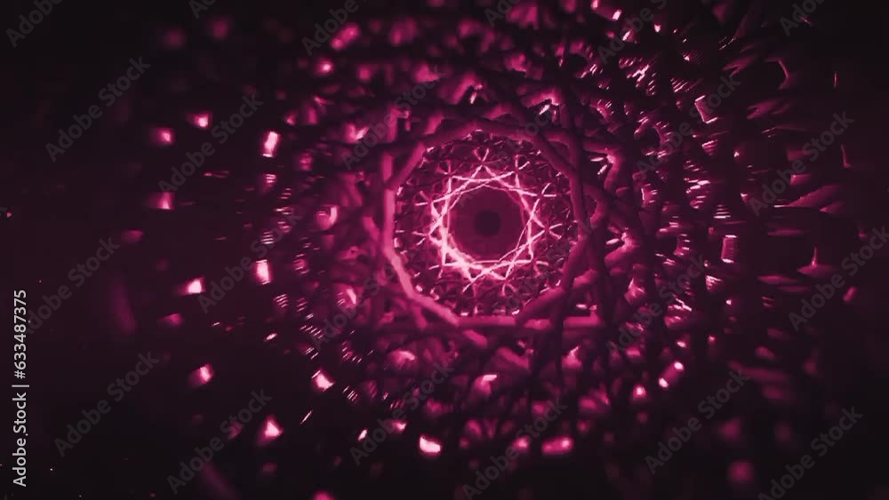 Pink Shiny Circular Background Animation Pink Shiny Circular Background Animation