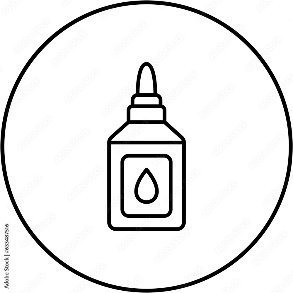 Obraz premium Liquid Glue Icon