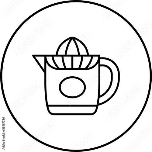 Orange squeezer Icon