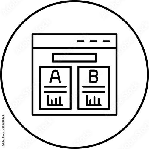 Ab testing Icon