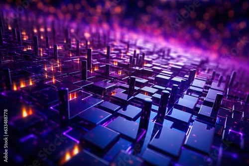 abstract technology and inn...