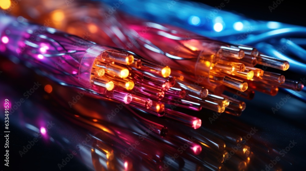 Networked Luminescence: Vibrant Fiber Optic Display Networked Luminescence: Vibrant Fiber Optic Display