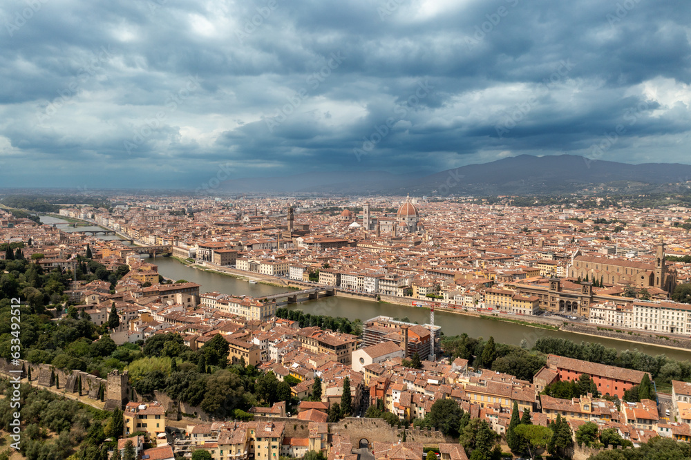 Obraz premium Panoramic View of Florence