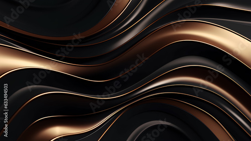 Pearlescent waves Design Abstract Background, abstract background with waves, Generative AI