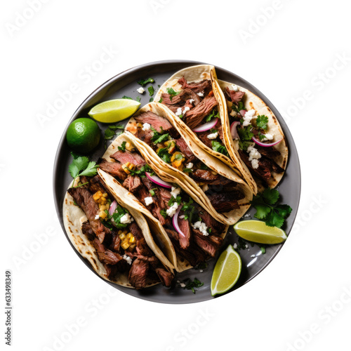 Plate of Carne Asada Mexica...