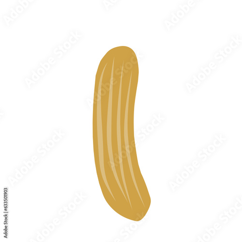 Churros Stick Vector Illustration 