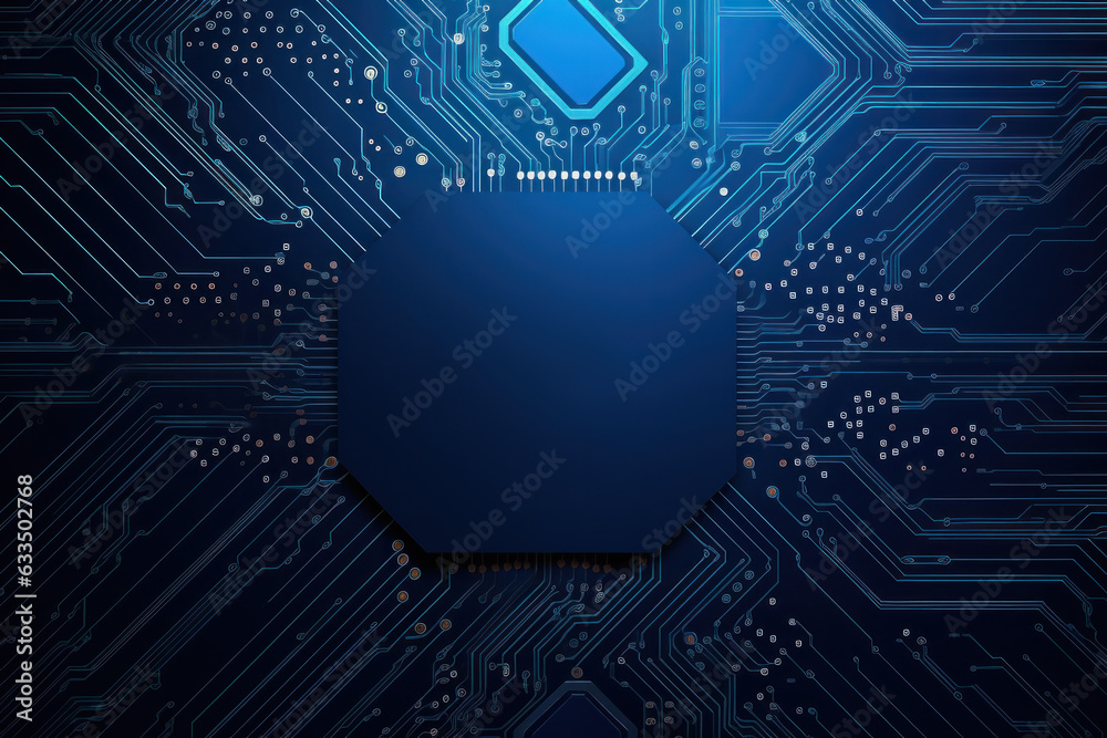 Fototapeta premium Abstract technology background