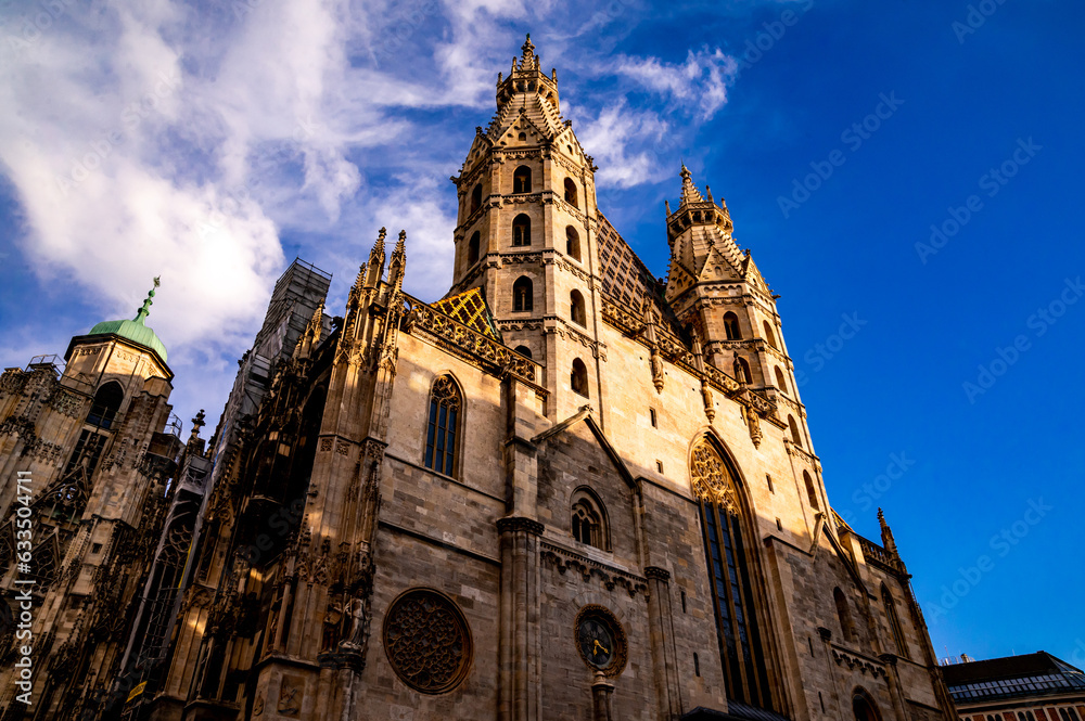 Fototapeta premium Stephansdom or St. Stephen's Cathedral Vienna Austria