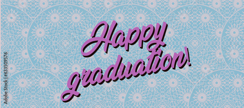 Happy Graduation - Sublimation Mug 11 oz- Graduation Party Keepsake- Cricut and Silhouette - Great for Print, Banner, Presentation, Website, Card, Greeting

