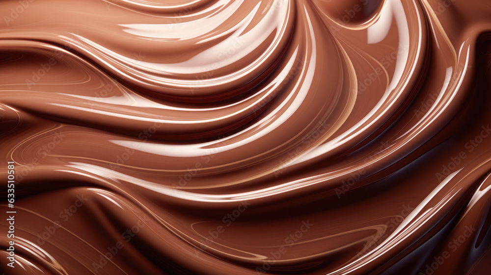 Liquid Chocolate Background Liquid Chocolate Background