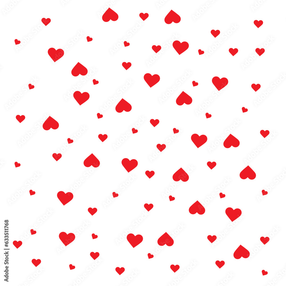 Love red hearts background Love red hearts background