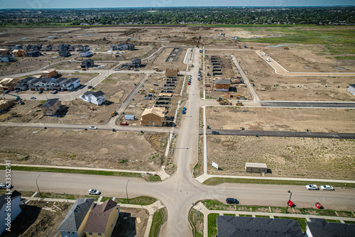 Brighton Aerial in Saskatoon, Saskatchewan, Canada photo