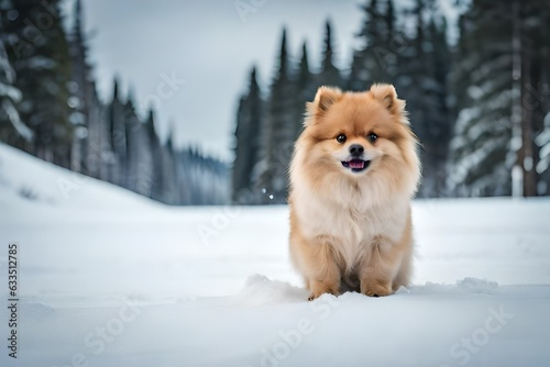 dog in snow © insta_shorts 