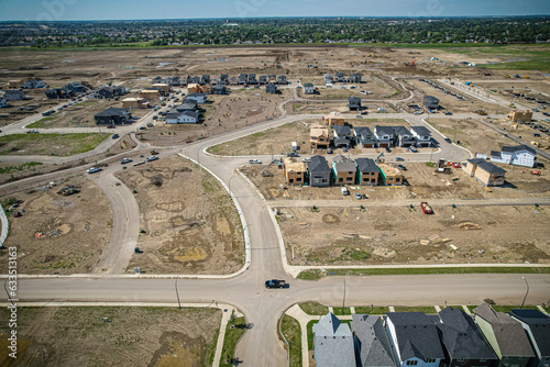 Brighton Aerial in Saskatoon, Saskatchewan, Canada photo