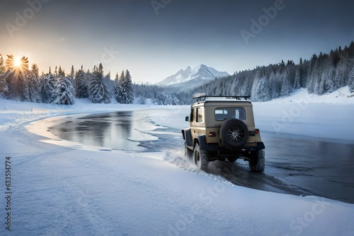 winter in the mountains © zaroosh