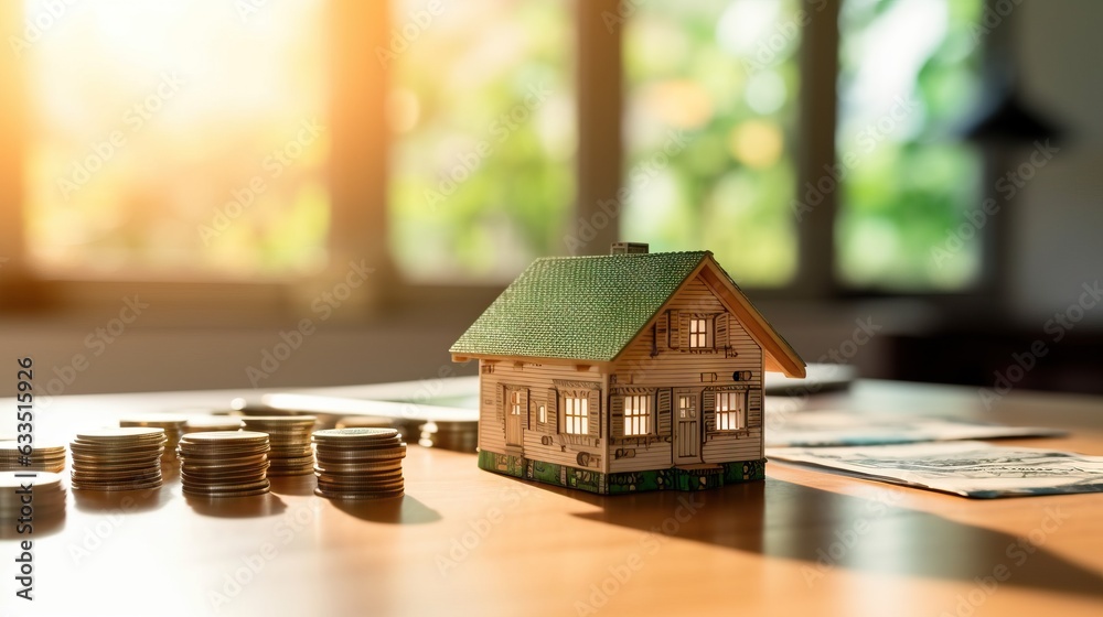 image of money over a table with documents of short term rental houses image of money over a table with documents of short term rental houses