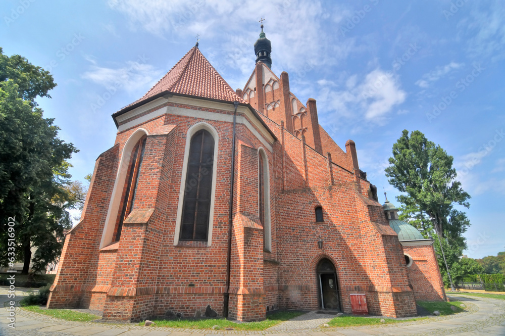 Cathedral of St. Marcin and Mikołaj in Bydgoszcz, Poland - obrazy, fototapety, plakaty 