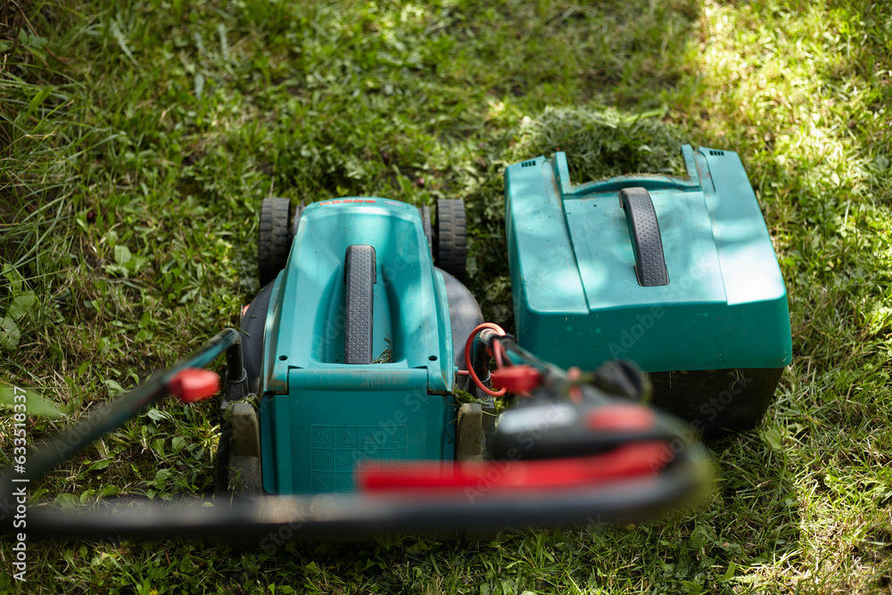 Lawn mower. Lawn mowing. Yard care. Lawn mower. Lawn mowing. Yard care.