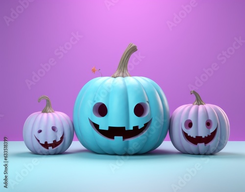 Violet Halloween background