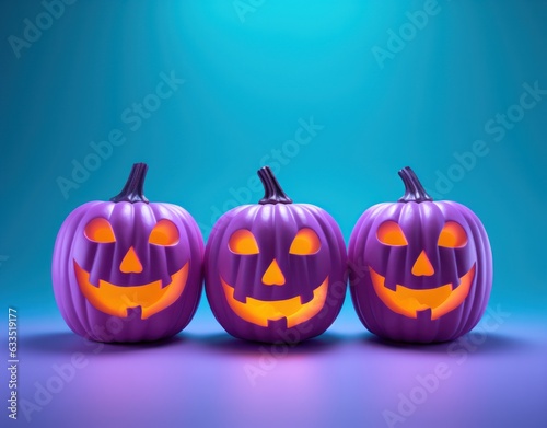 Violet Halloween background
