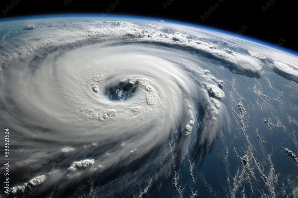 A tropical storm tornado hurricane cyclone