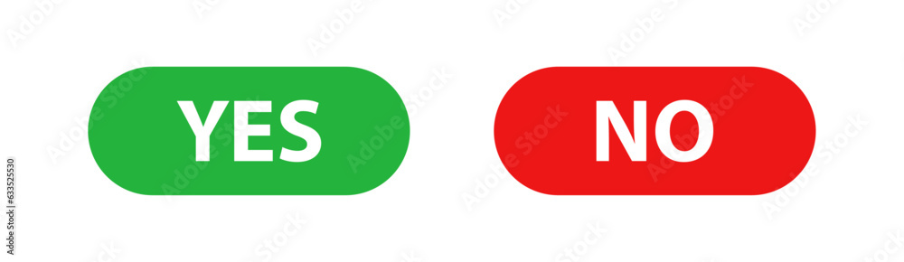 Yes and no icon Yes and no icon