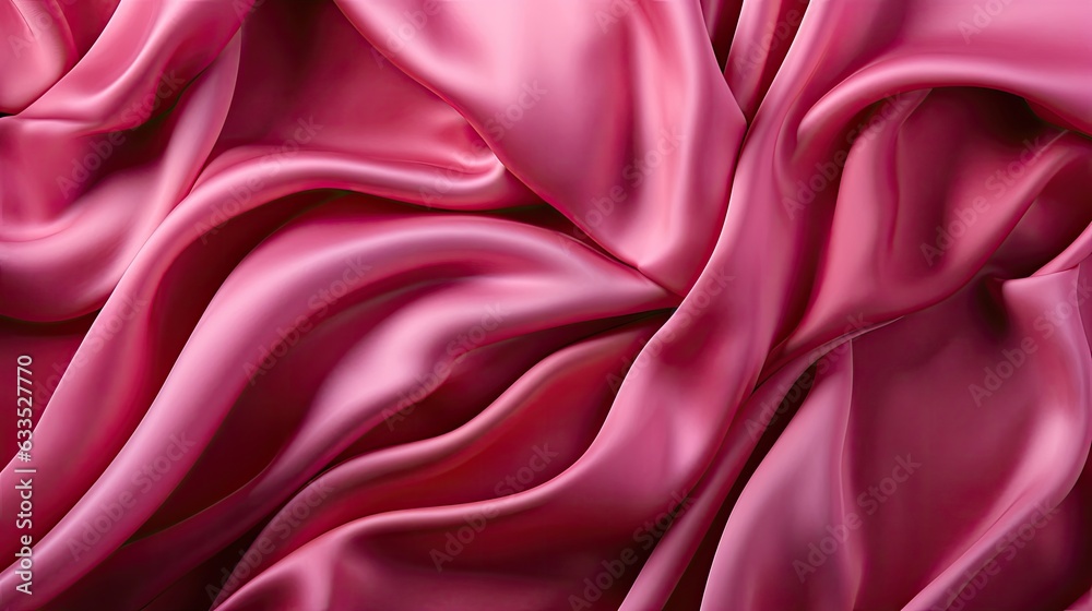 Obraz premium Background from bright pink velvet textile