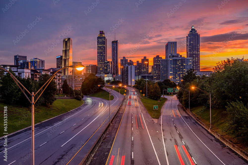 Fototapeta premium downtown Atlanta