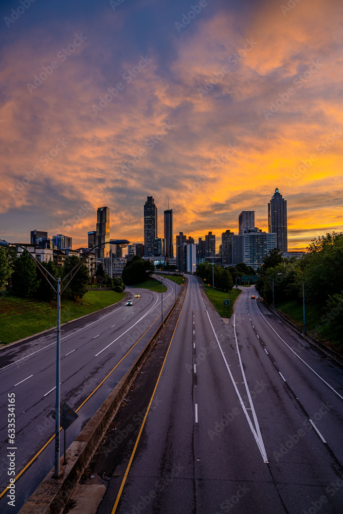Fototapeta premium downtown atlanta