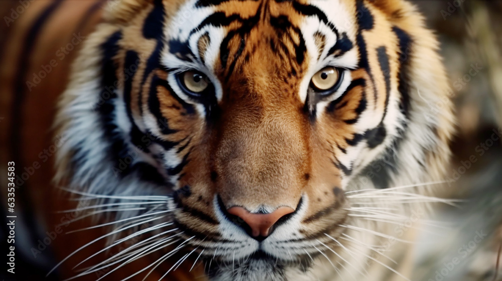 hunting tiger, tiger head, tiger stripes, Animal in wild nature hunting tiger, tiger head, tiger stripes, Animal in wild nature