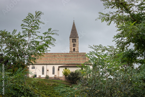 St. Vigilius church in Cortaccia Kurtatsch, Italy photo