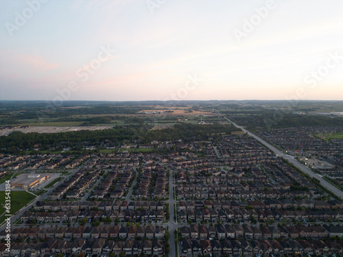Experience the epitome of Vaughan real estate through mesmerizing drone footage. Nestled by Major Mackenzie & Jane St, close to Highway 400, this area boasts architectural elegance amidst vibrant urba