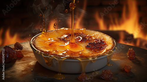 illustration of Crème brûlée.