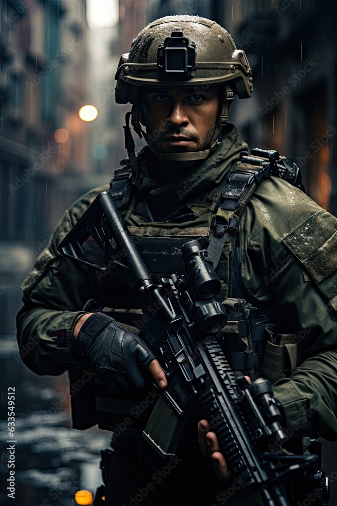 photography of a standing special forces soldier photography of a standing special forces soldier