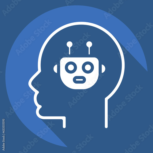 Icon Android. related to Psychology Personality symbol. simple design editable. simple illustration