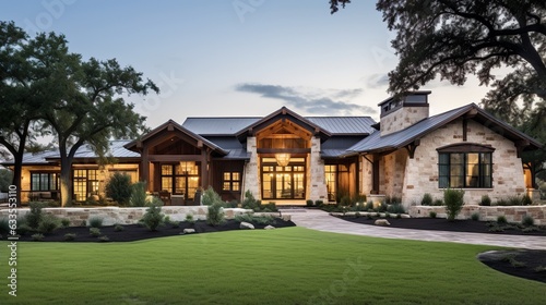 Texas luxury home interior © arthyeon