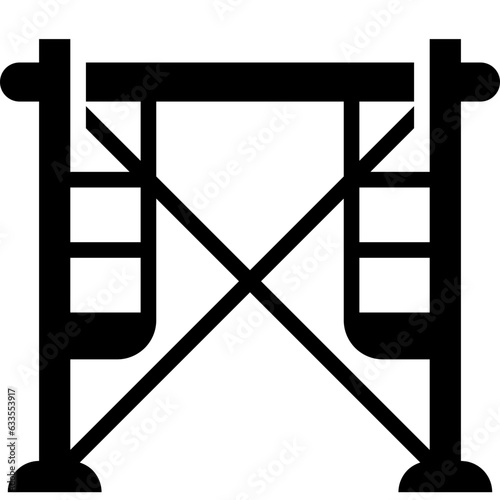 scaffolding solid icon