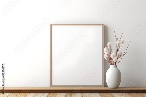 Frame Mockup - Soft and Artistic Lighting, generative ai