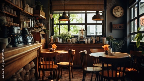 interior of cafe